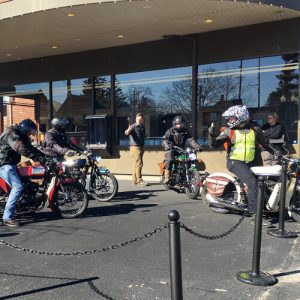 Richard leads a Group Ride