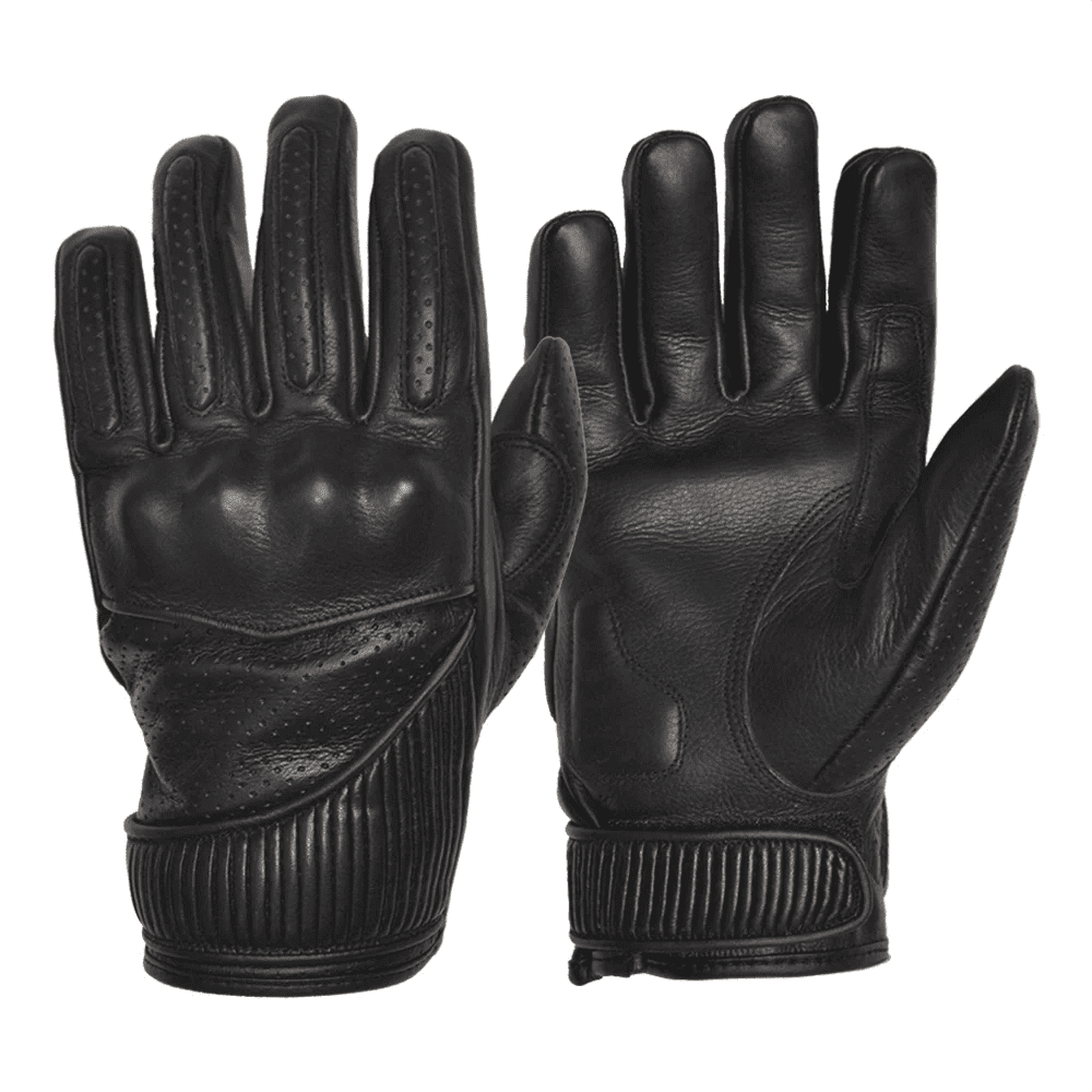 Viceroy Armored Leather and Silk Motorcycle Glove