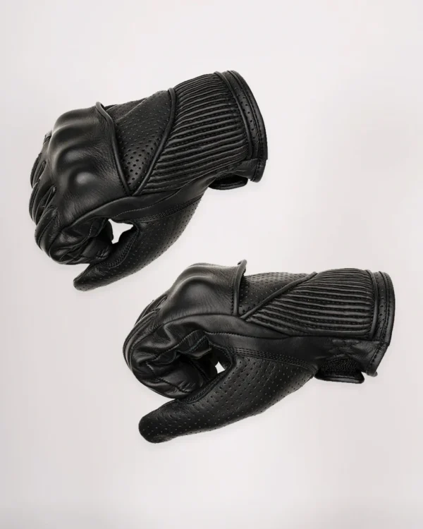 Viceroy Armored Leather and Silk Motorcycle Glove