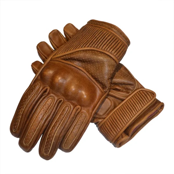 Viceroy Armored Leather and Silk Motorcycle Glove