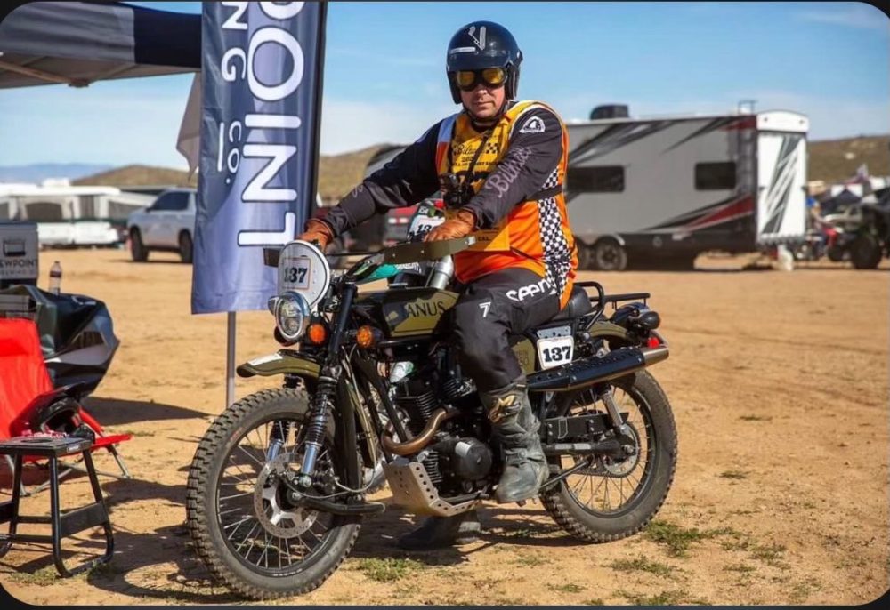 Andrew Janus Racing Janus Gryffin 250 Places in Biltwell 100 Desert Race! - Janus Motorcycles