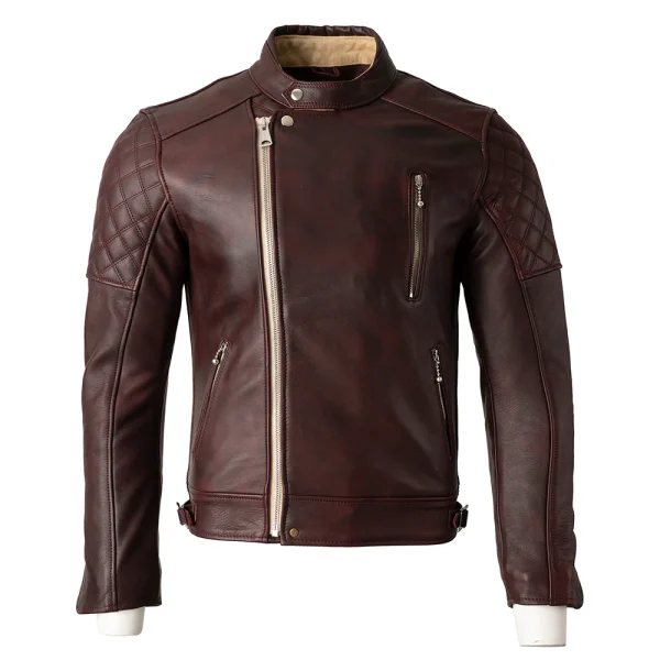 Goldtop Bobber Jacket Oxblood