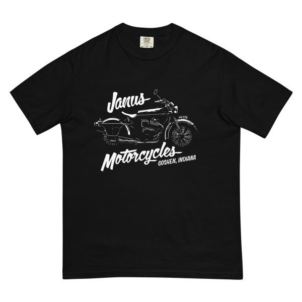 Janus Motorcycles Silhouette Script Tee