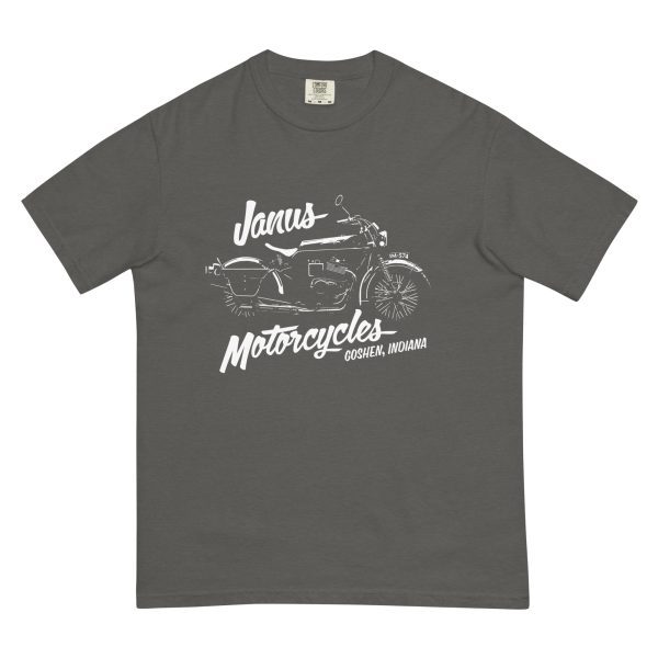 Janus Motorcycles Silhouette Script Tee