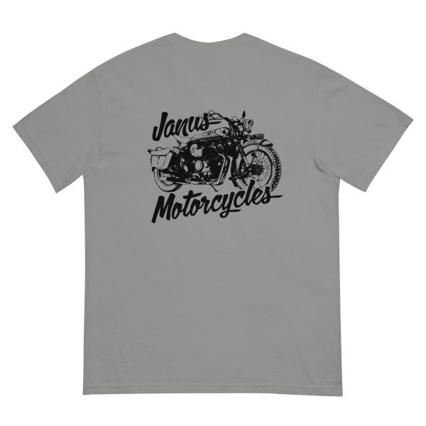 Janus Motorcycles Script and Sketch Tee