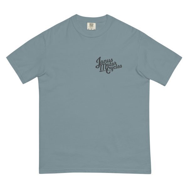 Janus Motorcycles Script and Sketch Tee