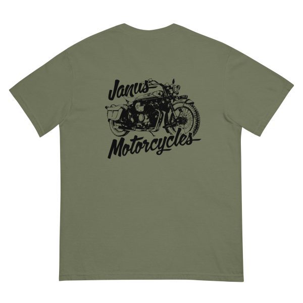 Janus Motorcycles Script and Sketch Tee