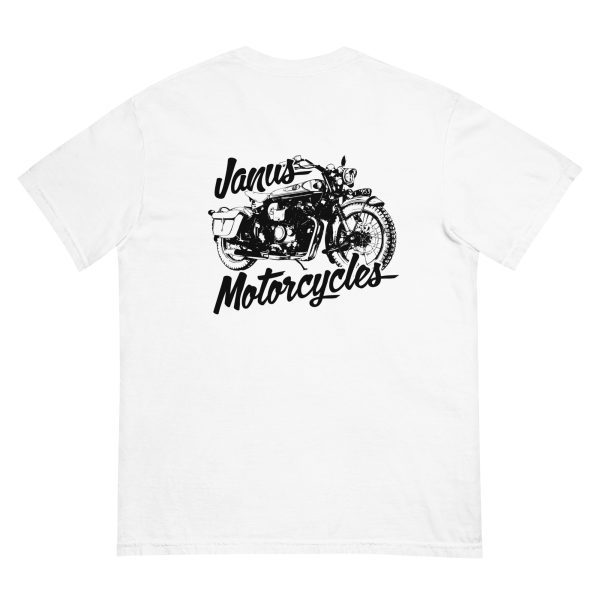 Janus Motorcycles Script and Sketch Tee