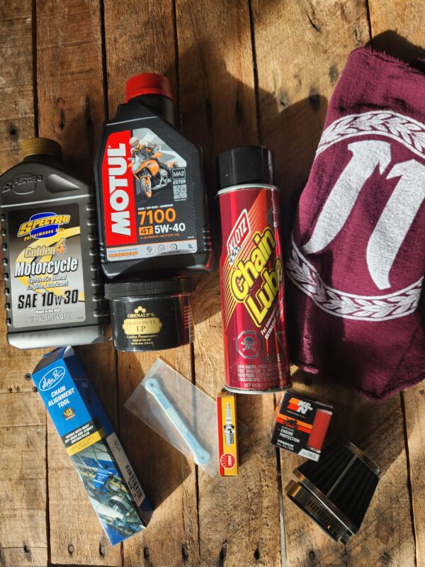 Complete Motorcycle Maintenance Starter Kit