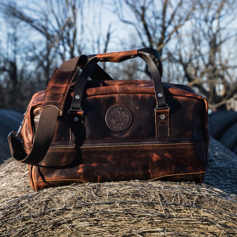 Heritage Leather Weekender Duffle