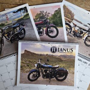 Janus Motorcycles 2026 Calendar