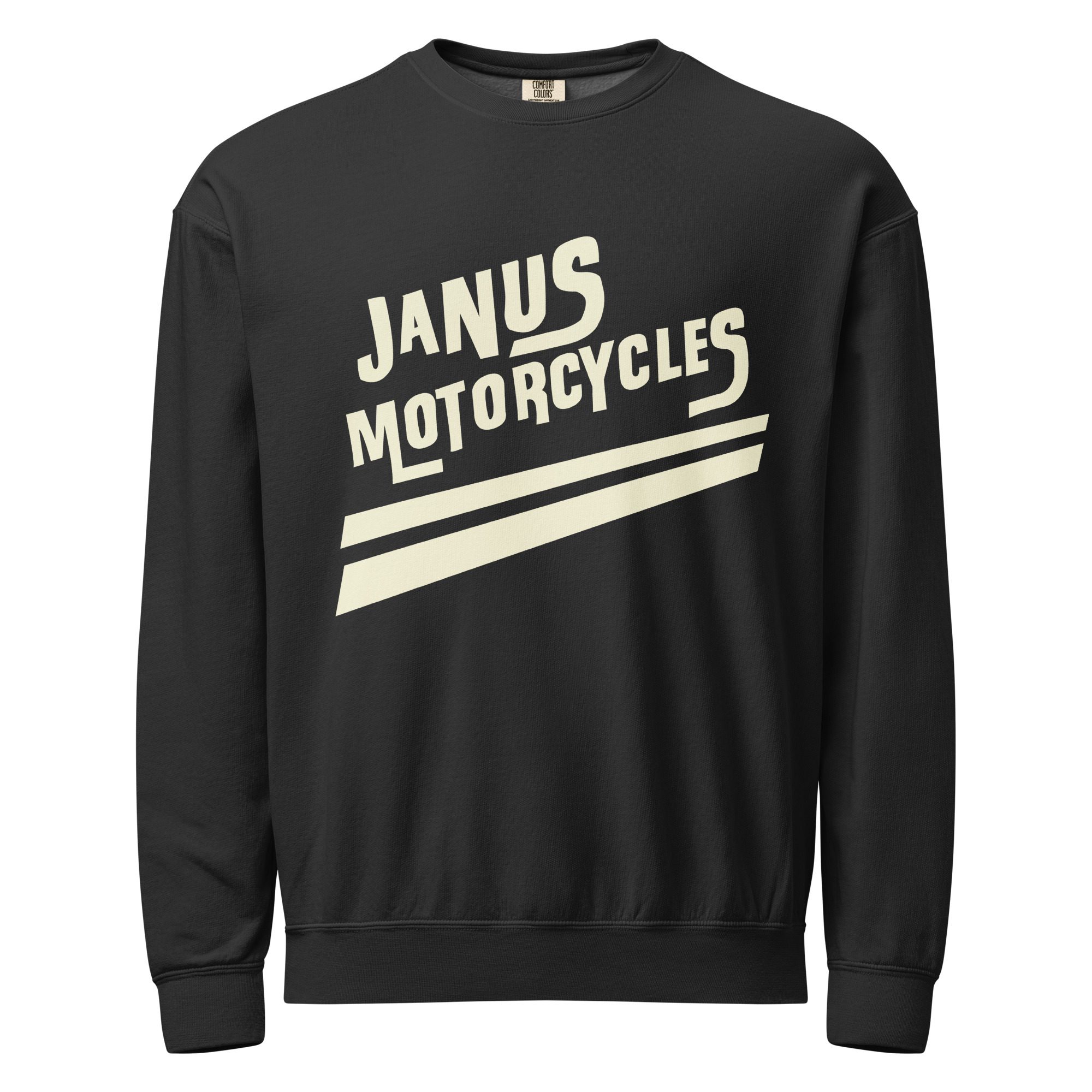 Retro Janus Motorcycles Crewneck Sweatshirt