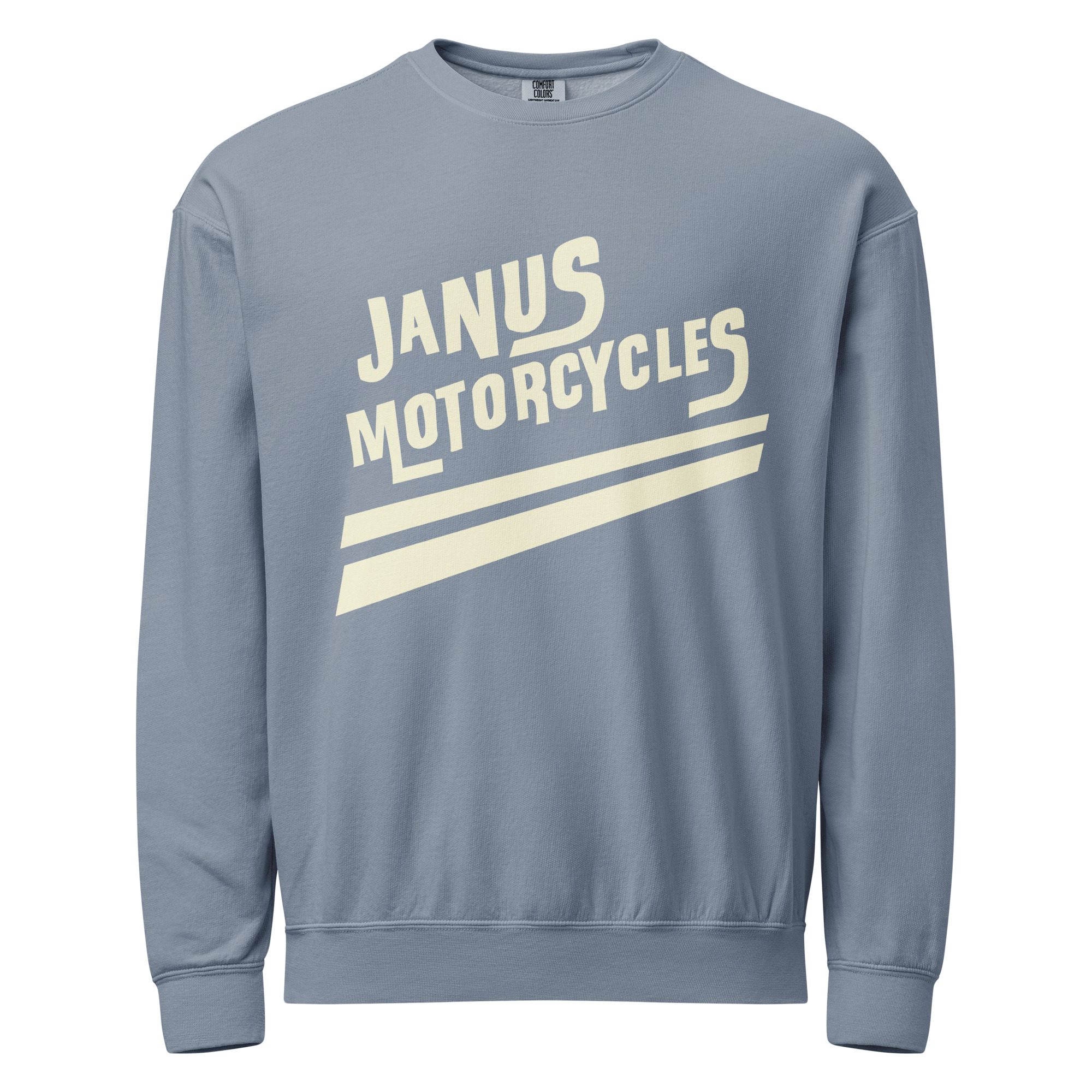 Retro Janus Motorcycles Crewneck Sweatshirt