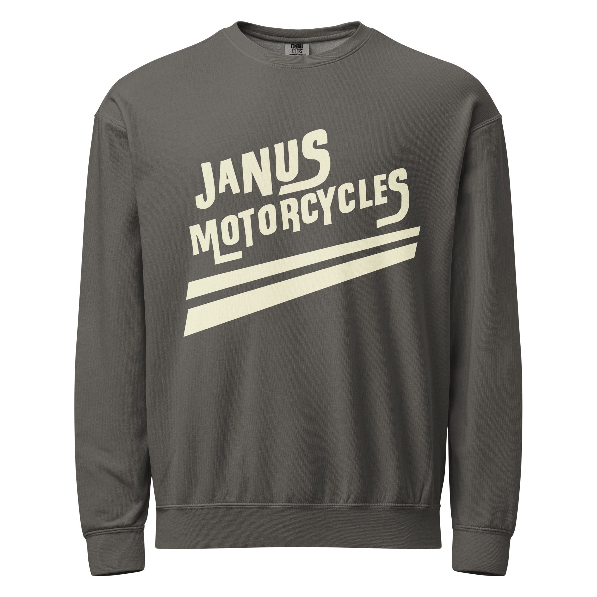 Retro Janus Motorcycles Crewneck Sweatshirt