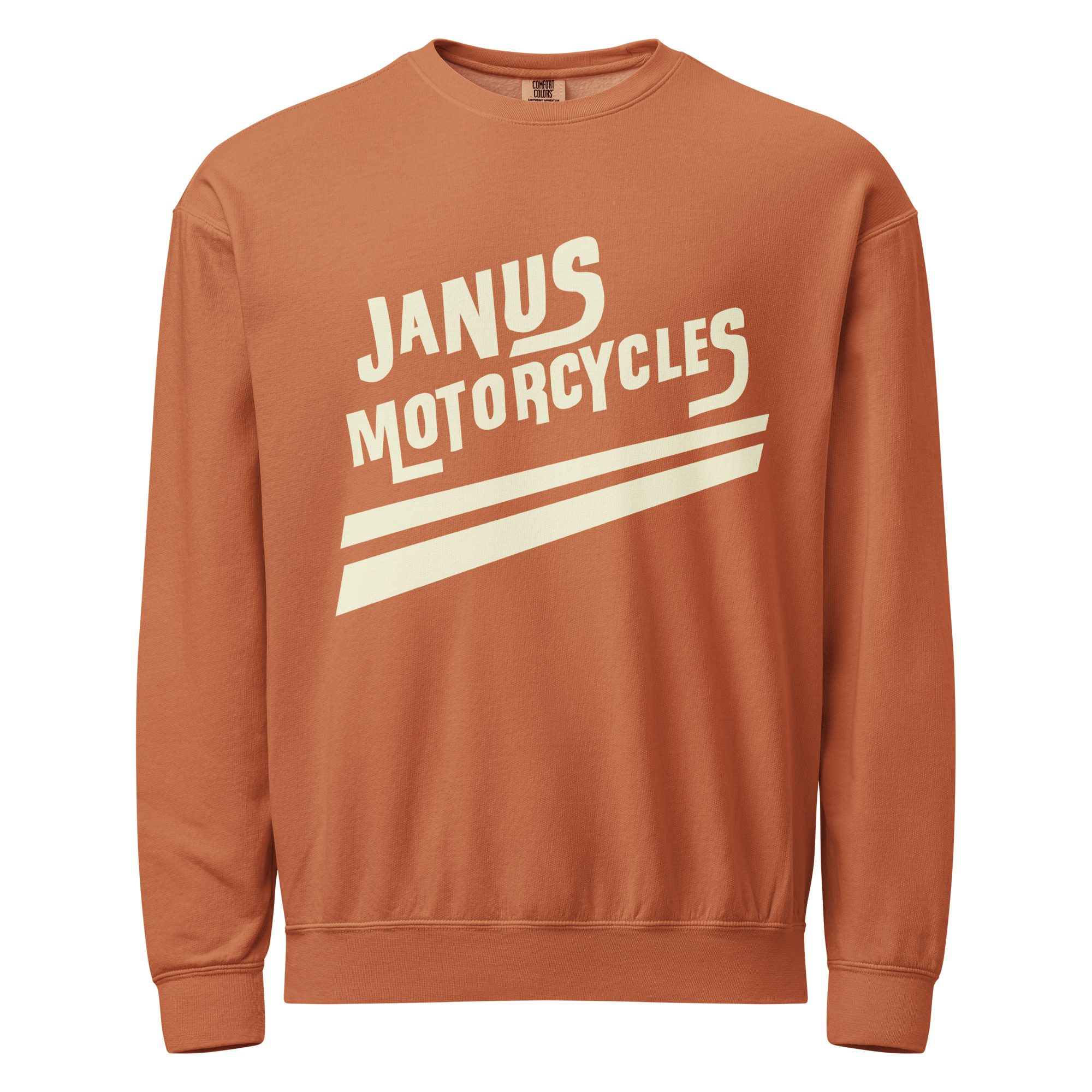 Retro Janus Motorcycles Crewneck Sweatshirt